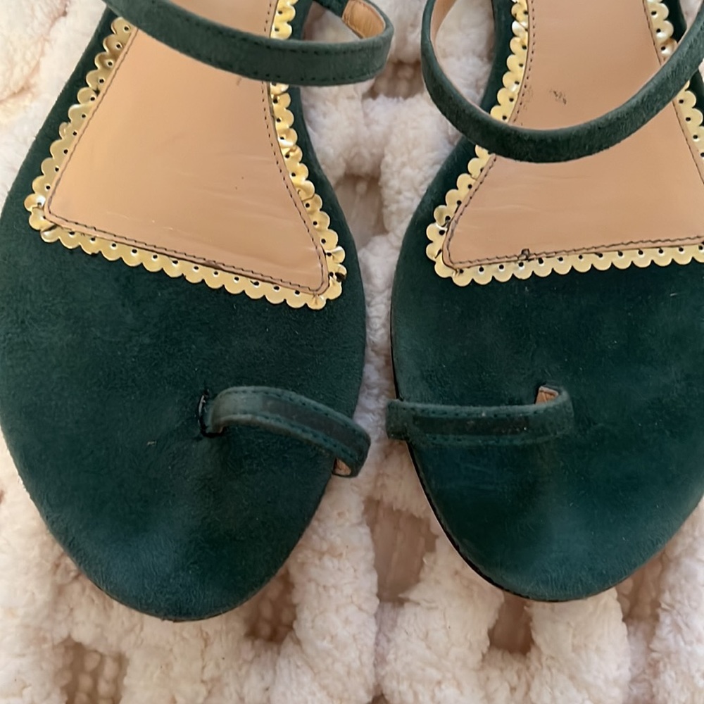 Charlotte Olympia suede sandals - Picture 5 of 5